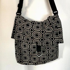 Reversible Crossbody - Kindred Spirit - Geometric or Floral